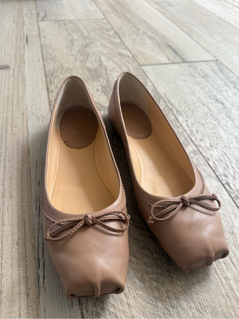 Christian Louboutin Mamadrague leather ballet flats - Picture 5 of 7